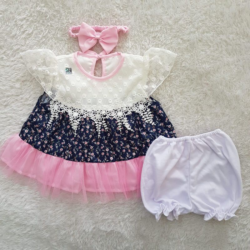 Baju Bayi Petite 3in1 set