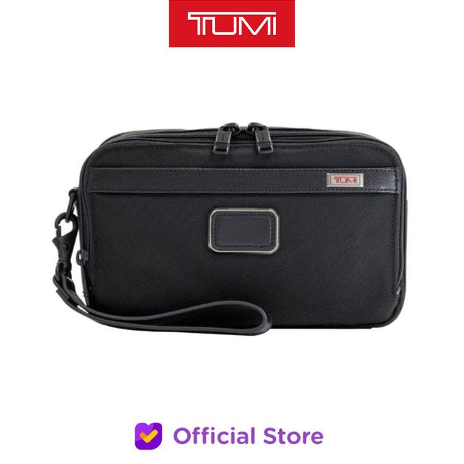 TUMI Alpha 3 Clutch - Black