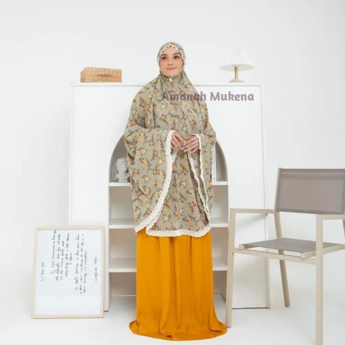 mukena poeti silky premium