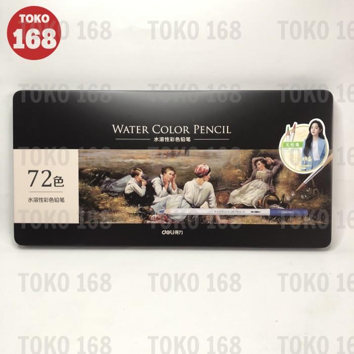 

Terlaris Deli Water Color Pencil 72 Warna 6524 (Set)