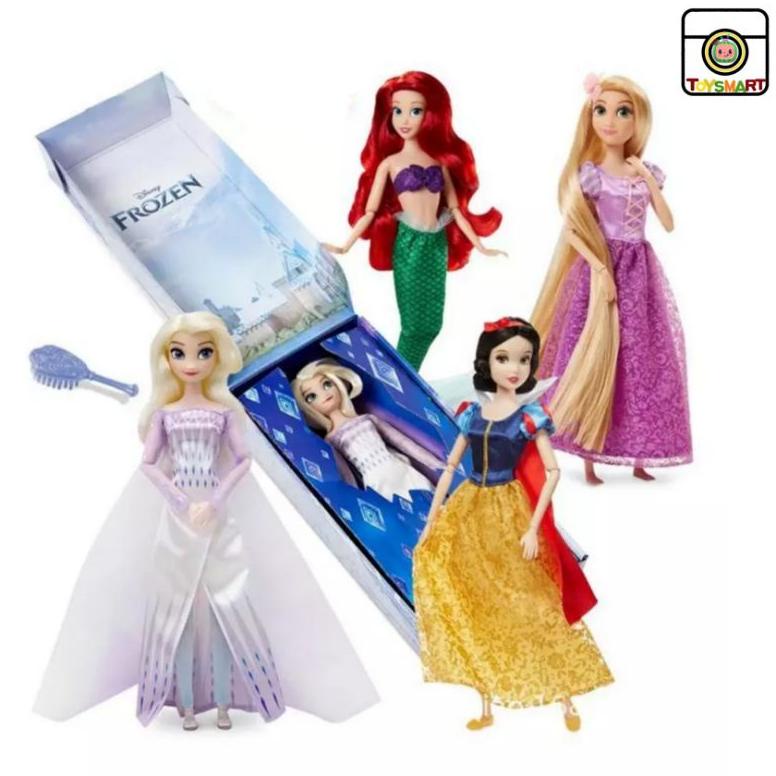 Boneka Barbie ORIGINAL Disney Princess Rapunzell Ariel Barbie Princess set