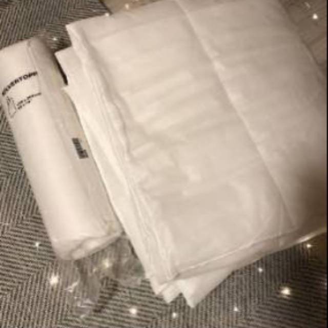 Inner duvet quilt insert bedcover selimut hotel ringan berongga tipis kain kasa