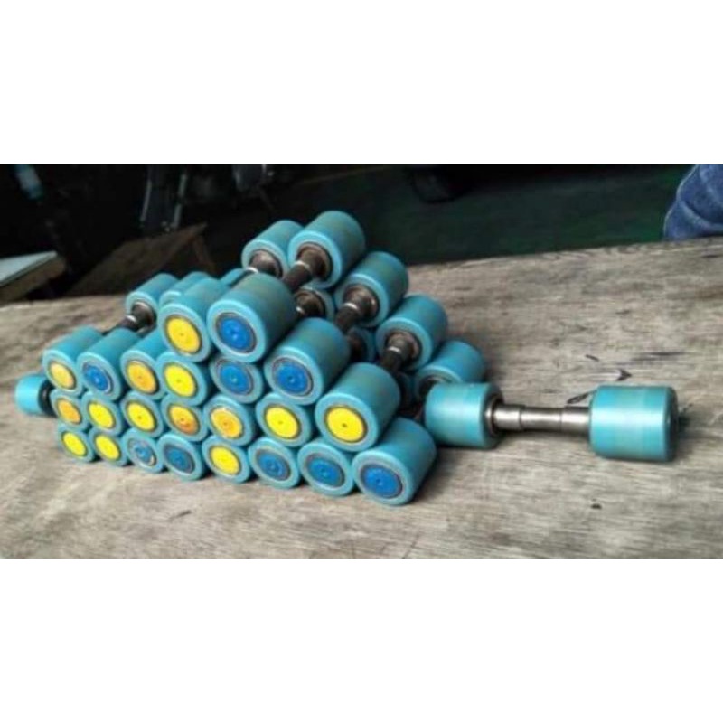 roda karet, roda pintu pagar