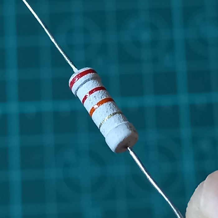 Kr04603 Resistor 22K Ohm +/-5% 1 Watt 1 Pcs (10Pcs)