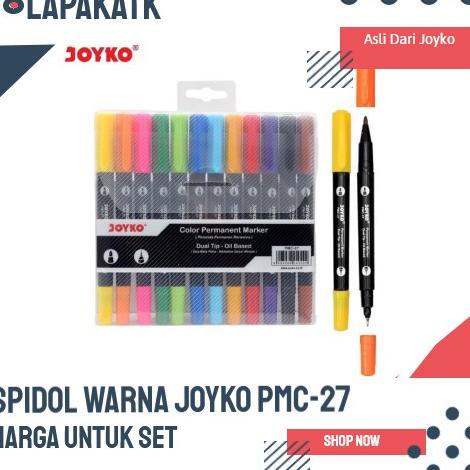 

JOYKO SPIDOL PERMANENT 12 WARNA PMC 27 .