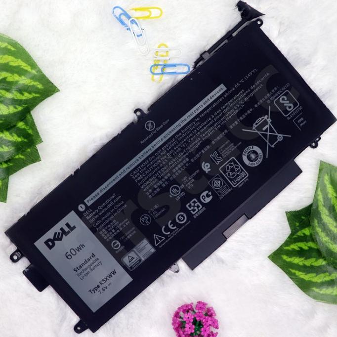 Original Baterai Dell Latitude 5289 7390 7389 2-in-1 K5XWW