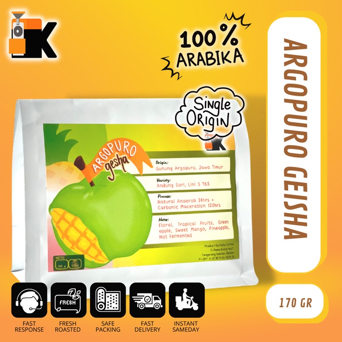 

TERMURAH ARGOPURO GEISHA SPECIALTY By Kieta Coffee /KOPI EUBE/KOPI KAPAL API/KOPIBUBUK/KOPI
