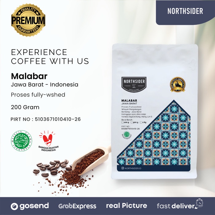 

TERMURAH KOPI ARABIKA - JAVA MALABAR ARABICA SPECIALTY COFFEE WASHED NORTHSIDER /KOPI EUBE/KOPI