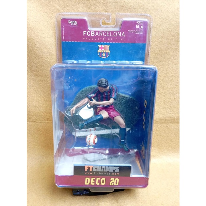 Promo Figure Miniatur Pemain Bola - Deco 20 Fc Barcelona Terlaris