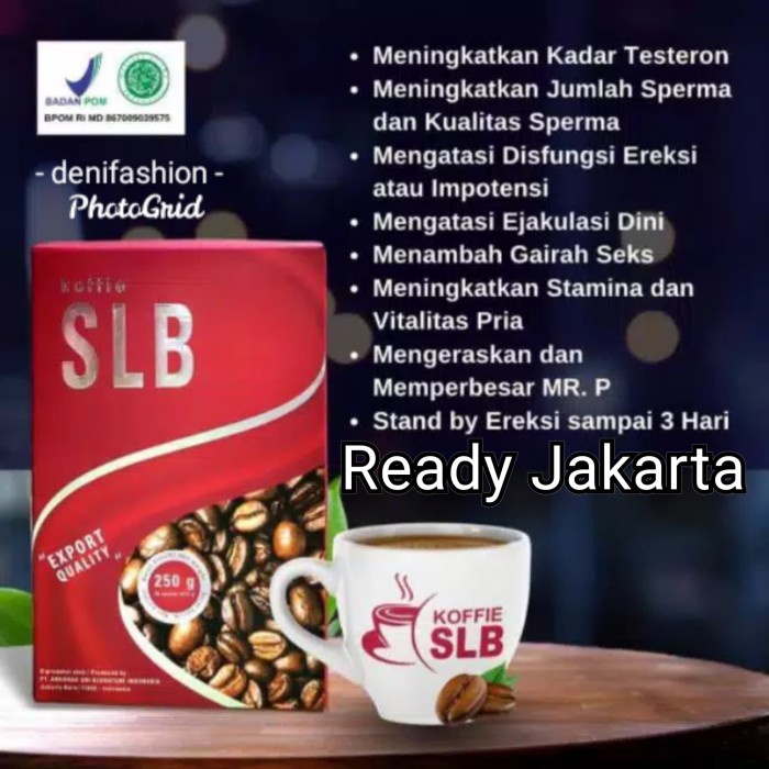 

Discount Kopi SLB Herbal Kopi Pria Sejati Kopi Penambah Stamina 1Box isi 10 /KOPI EUBE/KOPI KAPAL