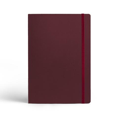 

PAPERMARK - NOTEBOOK A5 LINED MAROON .