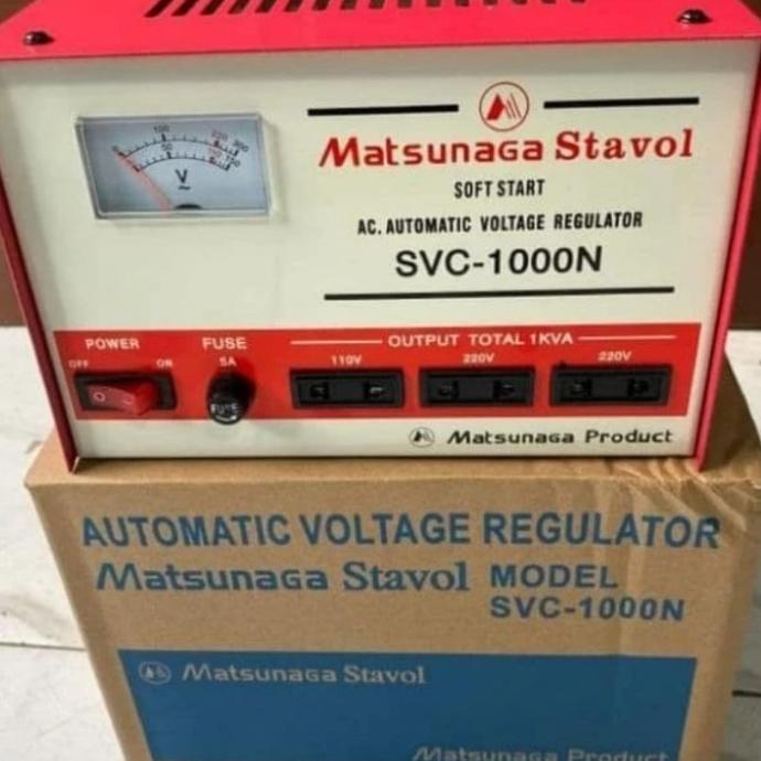 Stavolt Stabilizer 1000 Watt MATSUNAGA