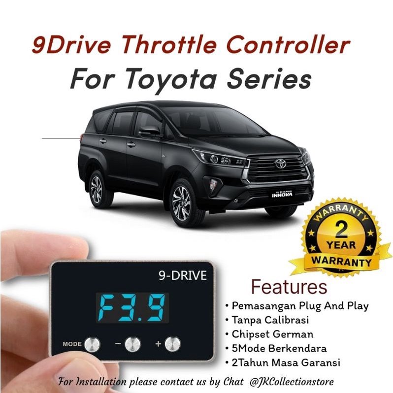 9 Drive Throttle Contrtoller Toyota Innova Reborn Remap Piggyback 9Drive