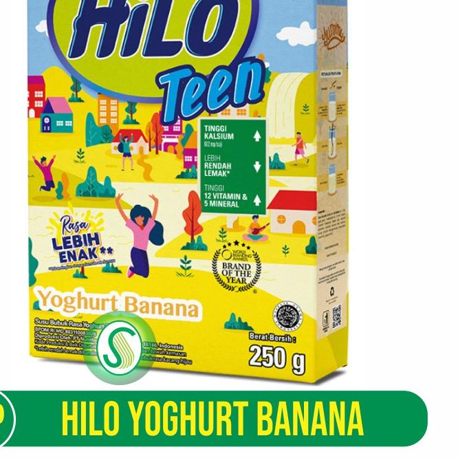 

Terbaru | TD4 | Hilo Teen Yoghurt Banana 250gr- Susu Tinggi Kalsium Rendah Lemak