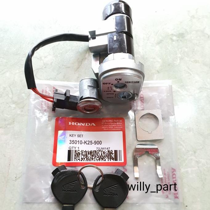 kunci kontak set + kunci jok Beat fi, beat new 2014-2016 K25 beat fi