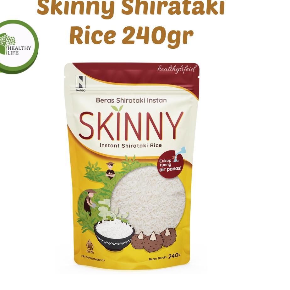 

Limited | TD4 | Skinny Shirataki Rice 240gr / Beras Shirataki / Beras Porang Skinny Konjac Cocok Untuk Diet