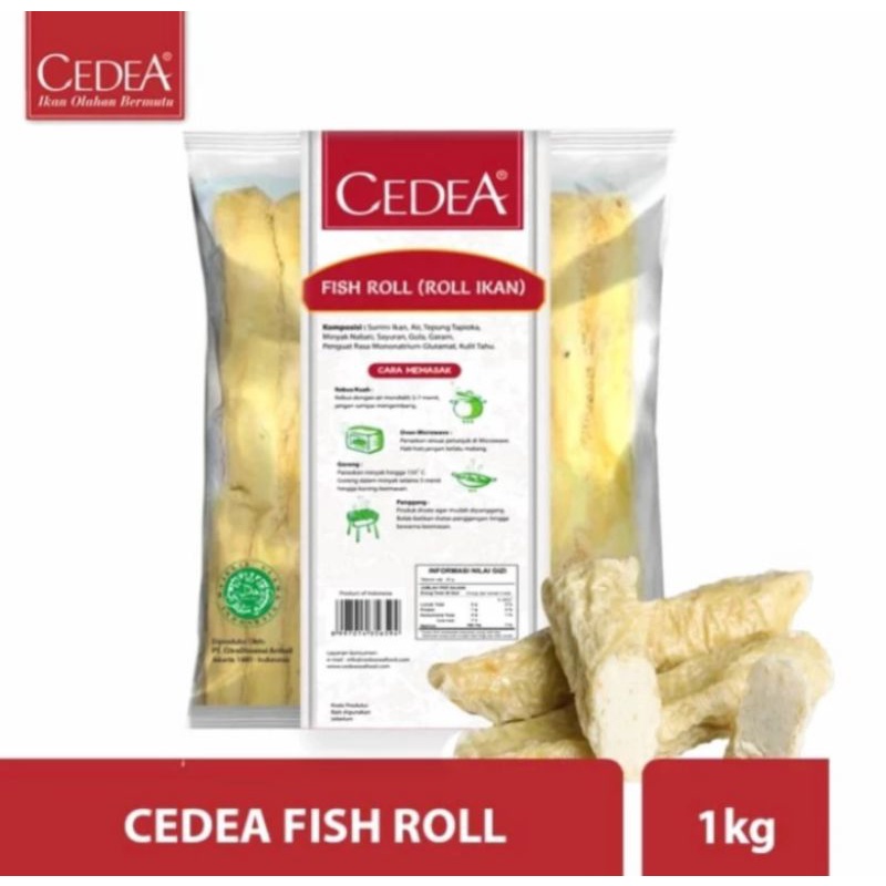 

Cedea fish roll 1kg otak otak