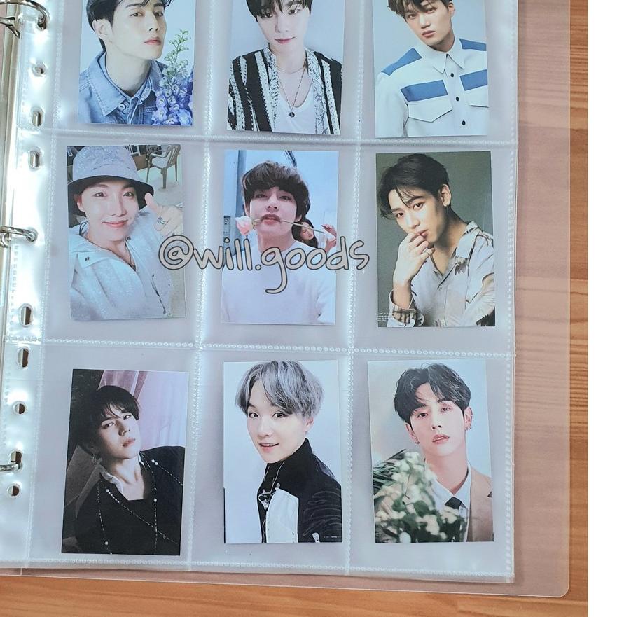 

Promo | KP8 | (Per Lembar) Sleeve A4 Multihole untuk KPOP Photocard