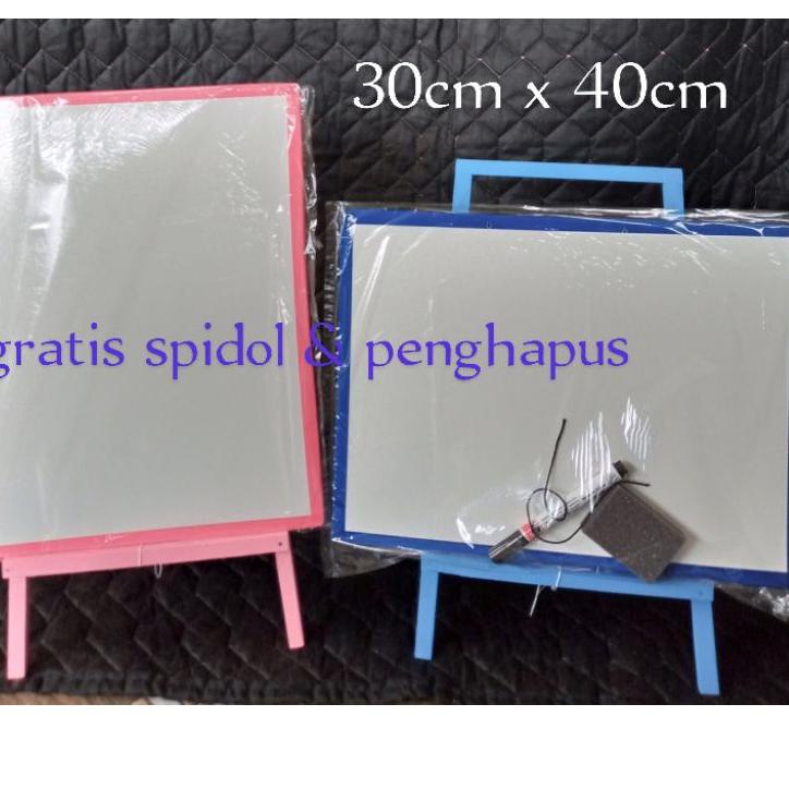 

Limited | FG2 | papan tulis anak bisa sambil duduk 30cm x 40cm