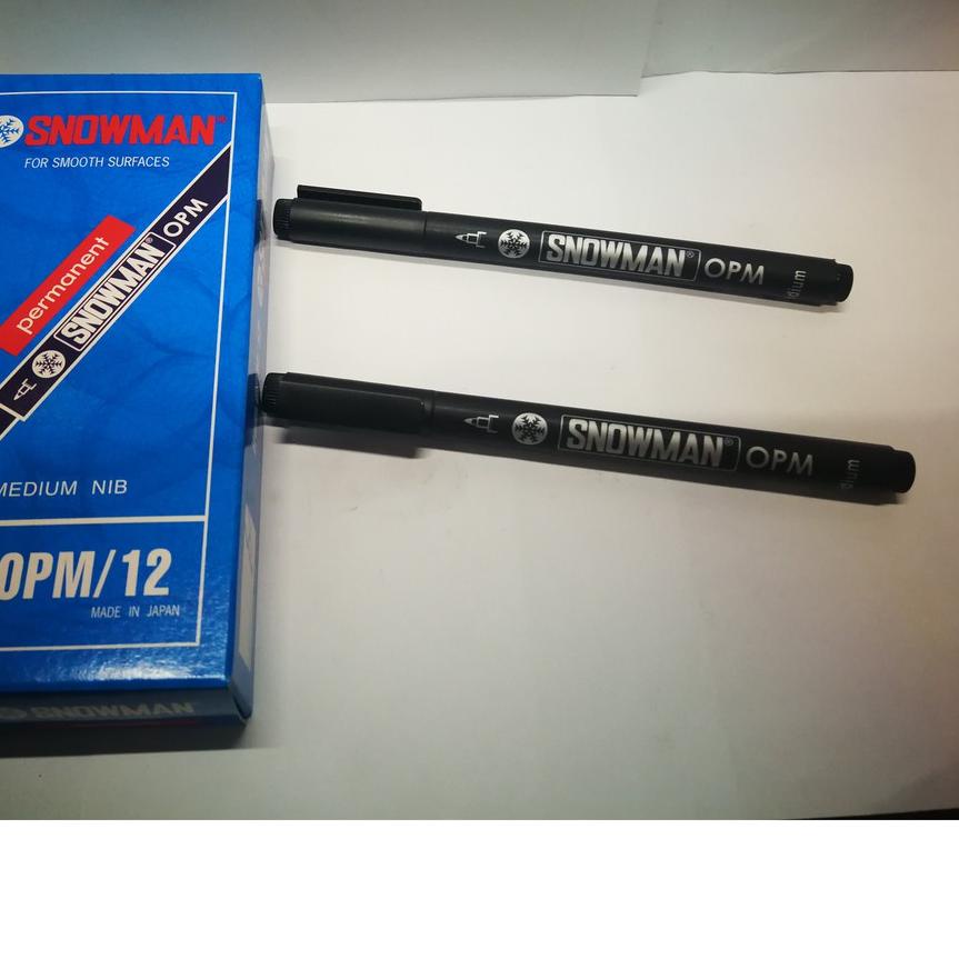 

Promo | KP8 | SNOWMAN SPIDOL PEN PERMANENT OHP OPM / OPF