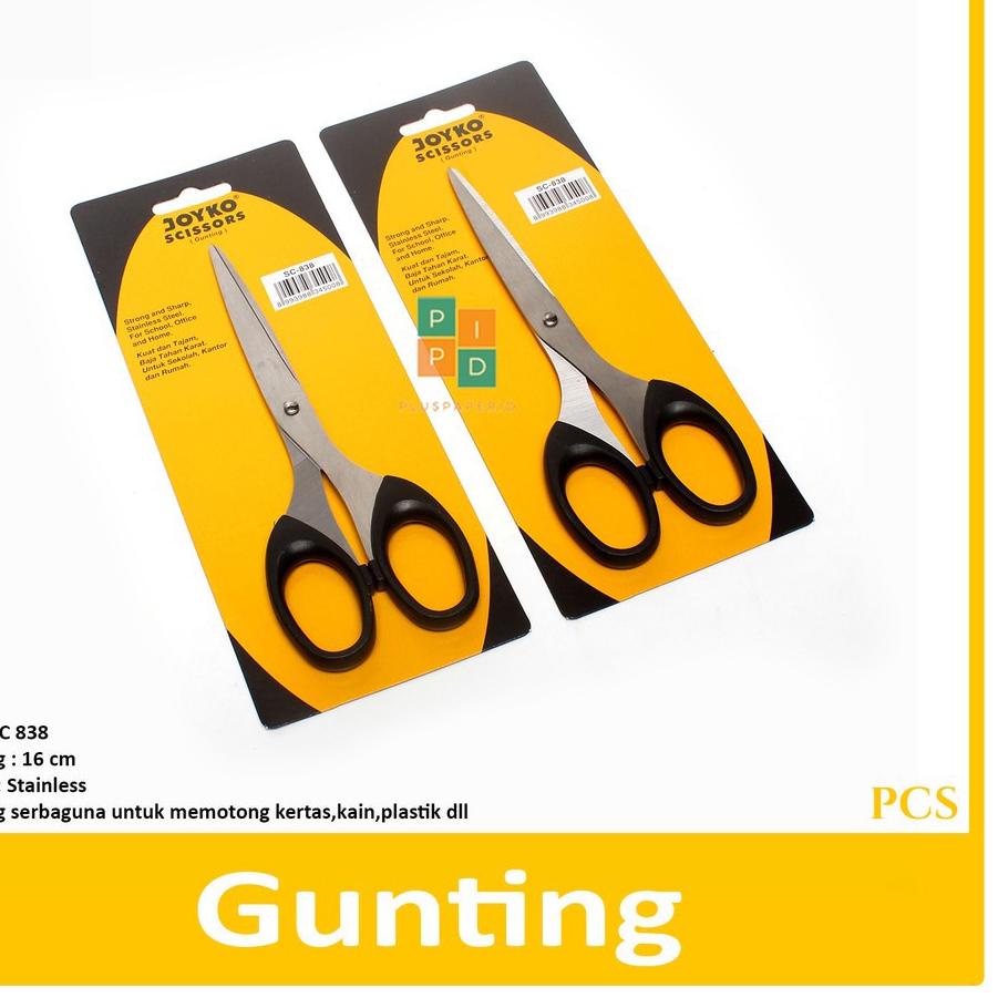 

Diskon | KP8 | JOYKO - Gunting Stainless Steel SC-838 - Pcs