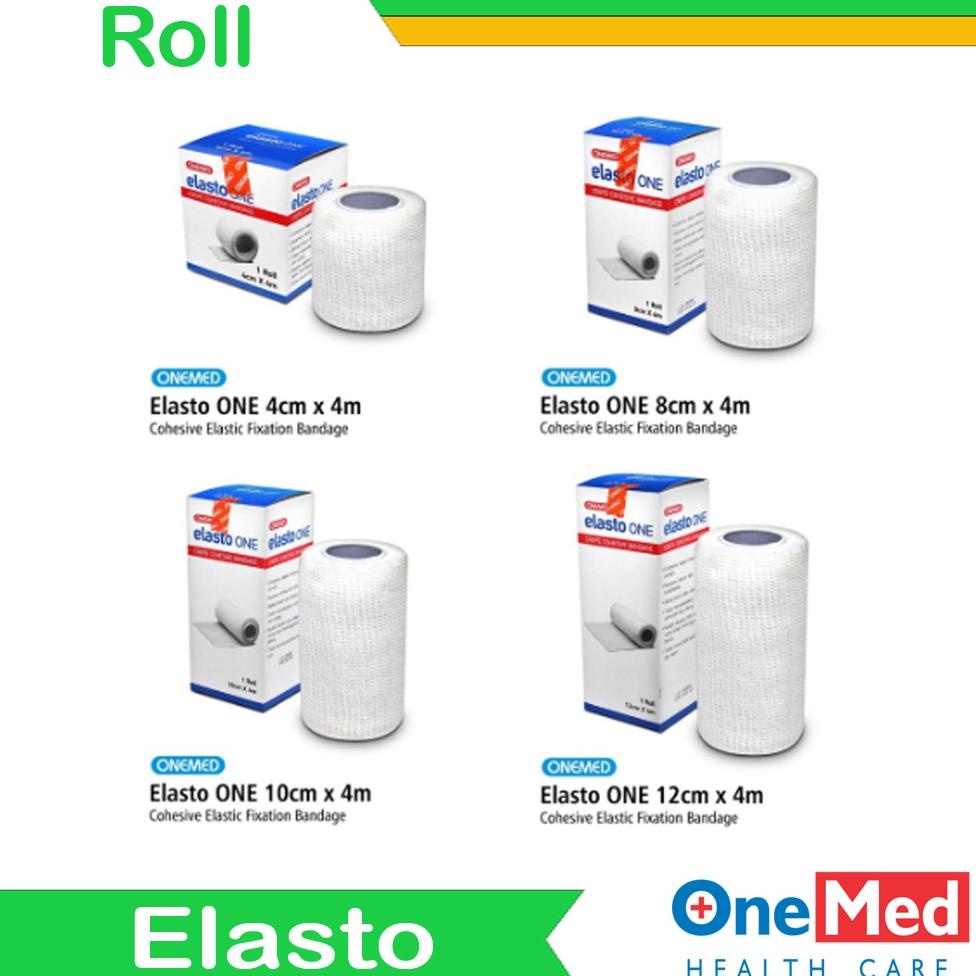 (Bisa Cod) Alkes Pasar Pramuka Elasto Plester Verban Elastis All Size Onemed
