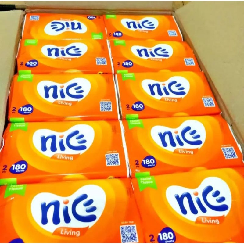 TISU NICE 180 SHEETS 1KARTON/DUS ISI 60.PCS