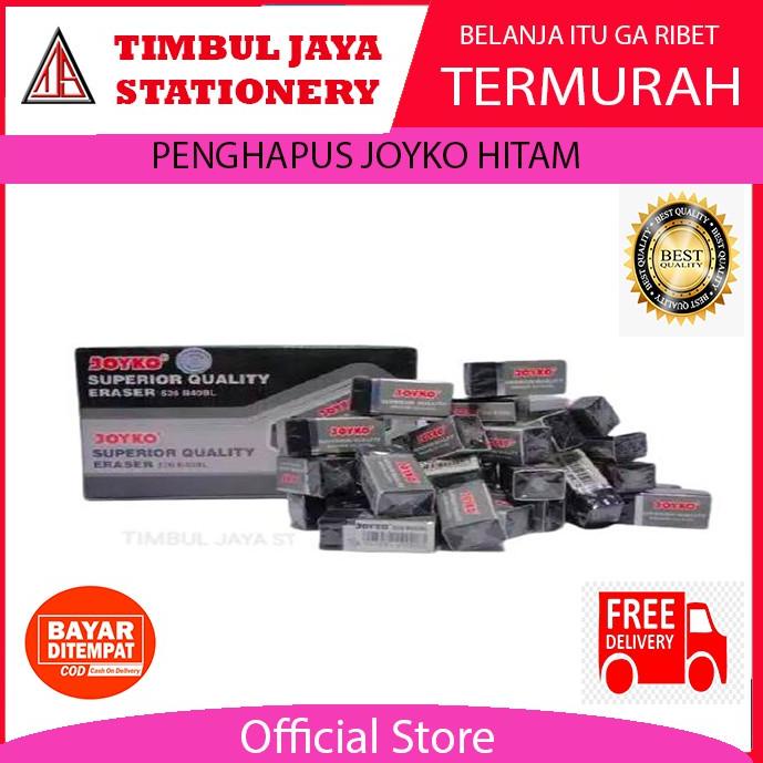 

[KODE 6WCBG] Joyko Stip / Penghapus / Eraser / Hapusan Joyko Kecil Hitam B40BL isi 40pcs