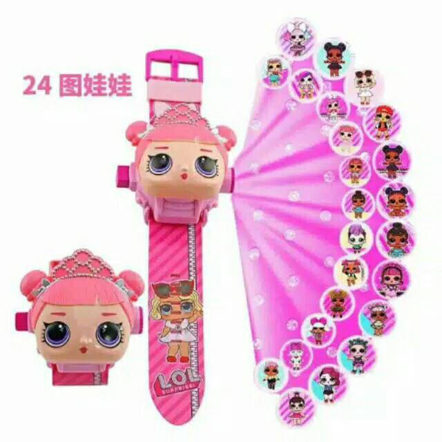 Jam tangan anak ( BANYAK MOTIF ) Jam Tangan Anak Laser Proyektor ( LED) digital Kepala Jumbo Karakte