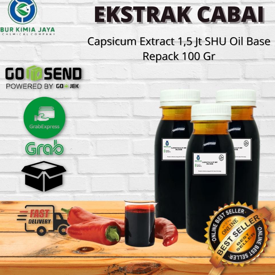 

COD Ekstrak Cabe Merah Murni / Pure Capsicum 1,5 jt shu 100 gr 