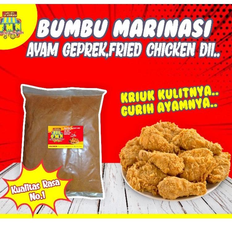 

12.12 Fasion sale Bumbu Marinasi Untuk Fried Chicken/Ayam Geprek/Kentang Crispy/Jamur Crispy,Tahu Crispy dll.. 