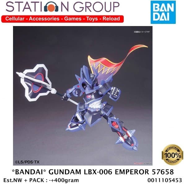 Must Have Bandai Gundam Lbx-006 Emperor 57658 20 - Gunpla Model Kit Termurah