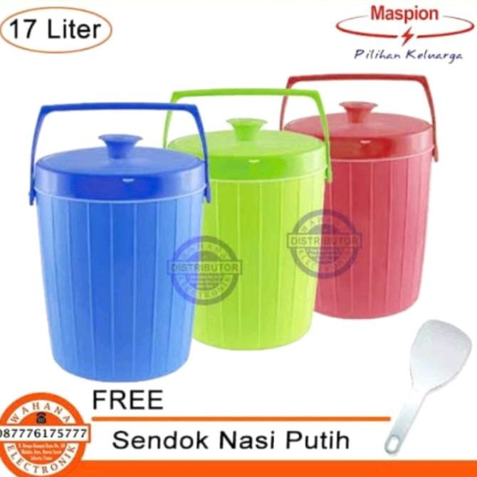 termos nasi maspion 17 liter ---READY---
