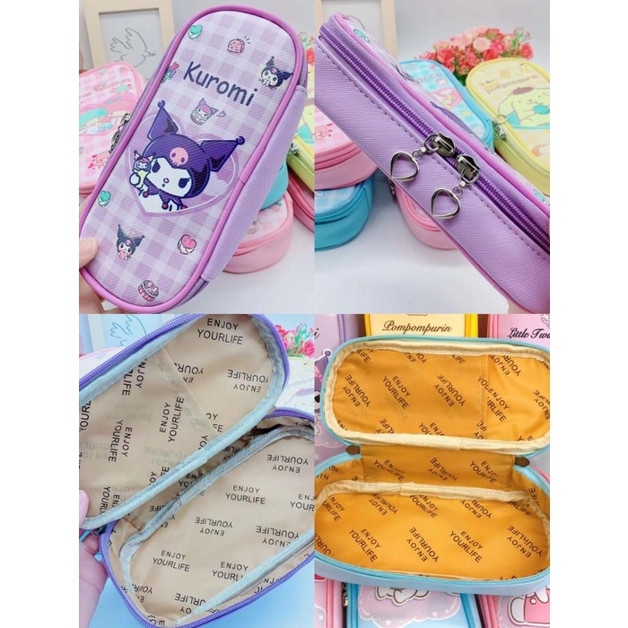 

Kotak pensil sanrio ATK09 tempat pen alat tulis sekolah kitty melody