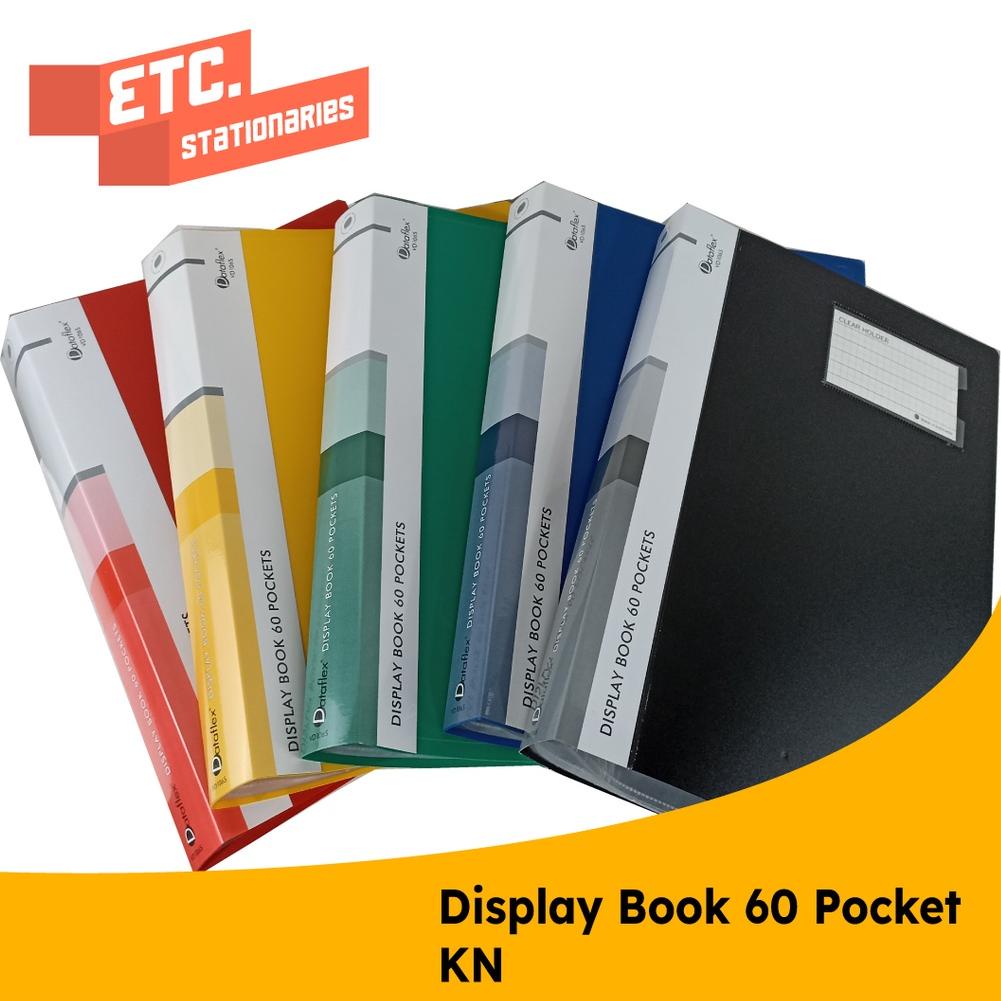 

[COD] 70507050 Dataflex Display Book / Document Keeper / Clear Holder 60 Pocket KN DF-823 yc9vn