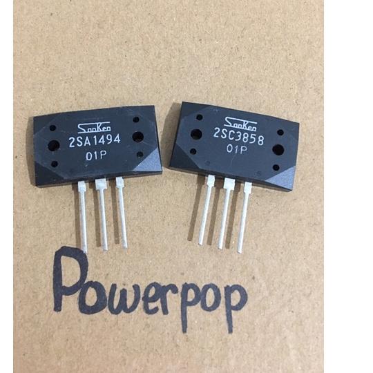 Terbaik Transistor Sanken 2sa1494 2sc3858 Harga per1set original Japan / Tr sanken 3858 1494 