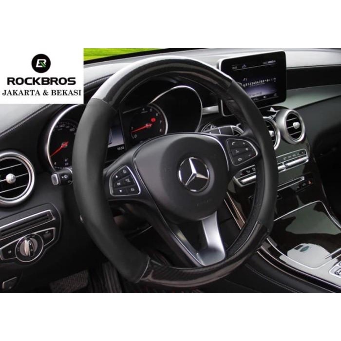 Cover Stir Steer Sarung Carbon Mitsubishi Pajero Xpander Expander DLL