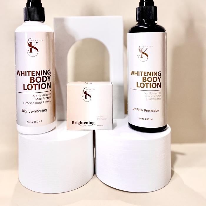 Terbaik BUNDLING PAKET MY SKOONHEID (BODY LOTION & BRIGHTENING GLUTA SOAP MY SKOONHEID) murah