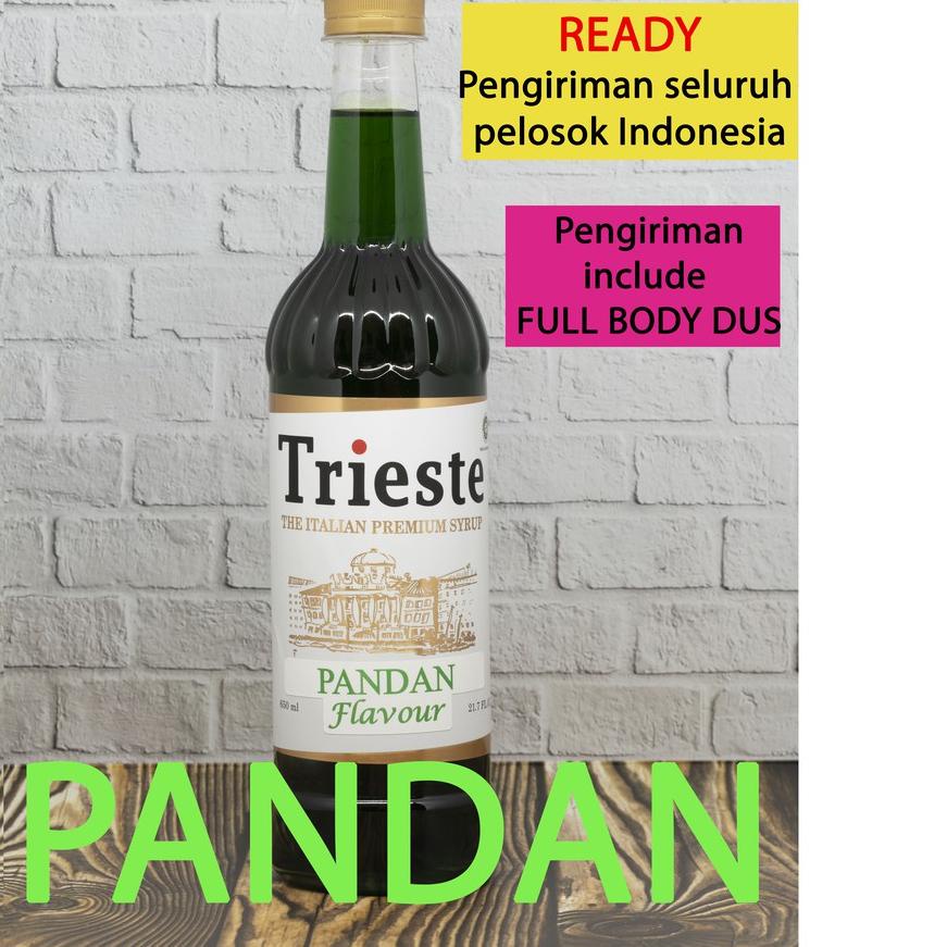 

Terbaru✅TRIESTE SYRUP rasa PANDAN