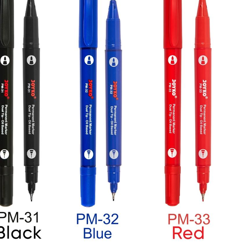 

Promo | TD4 | Joyko Permanent Marker Spidol Permanen Dual Tip