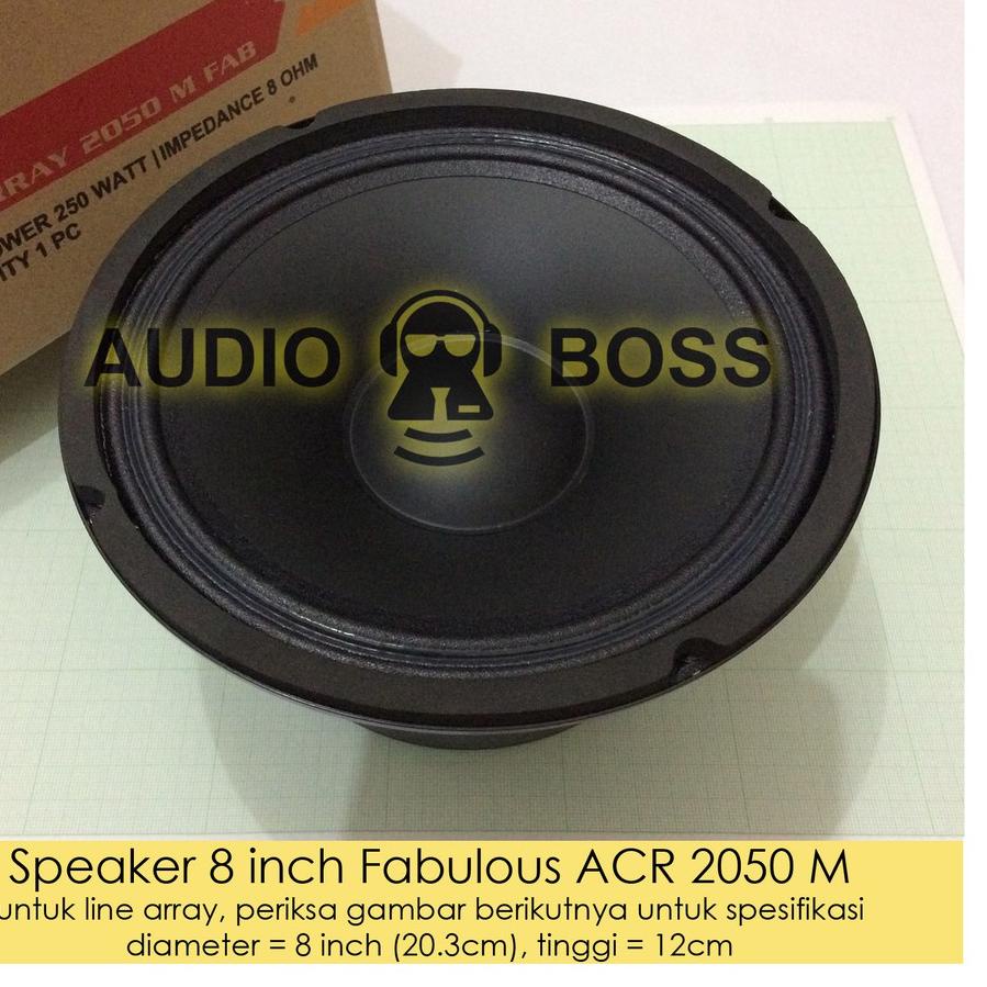Limited✔️✔️Speaker ACR 8" Fabulous 2050 /ACR 8 inch Fabulous / ACR 8"Fabulus 2050