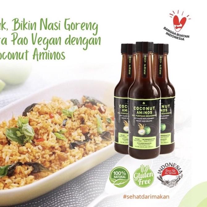 

Diskon | KF7 | Dnatural Kecap Asin Kelapa Coconut Aminos Soy Free NON MSG 250 mL