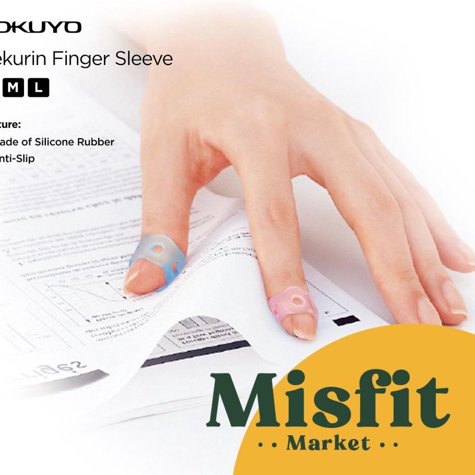

Kualitas Import✾ Kokuyo Mekurin Finger Sleeve Silicone Pembalik Kertas Silikon 693➙
