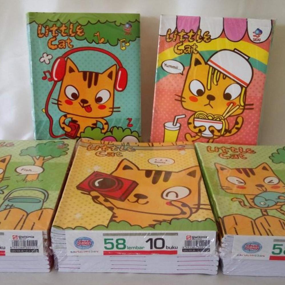 

New Buku Tulis 58 Lembar SIDU / KIKY 58 / OKEY 58 Lembar ,.