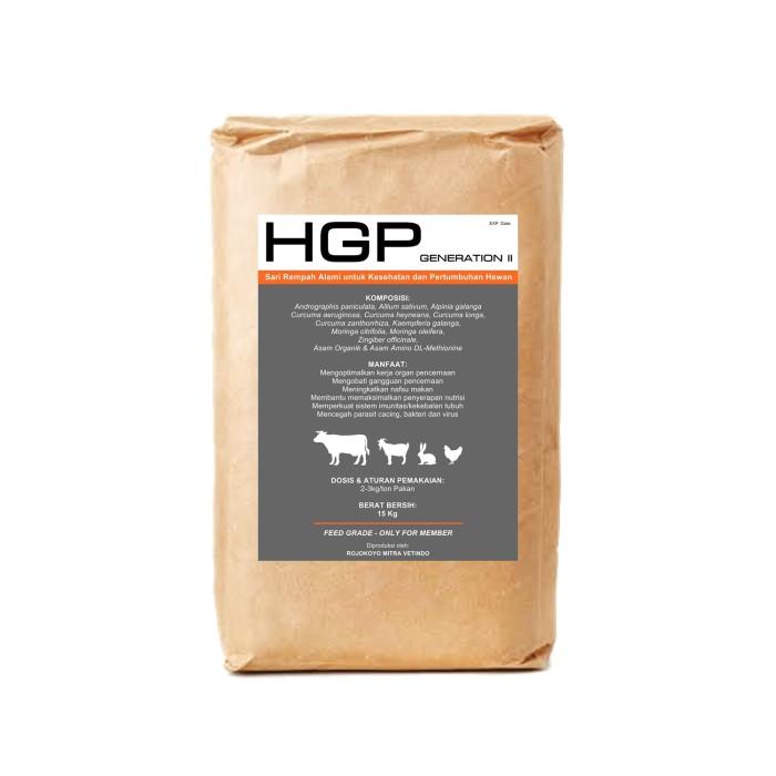 Jamu Ternak HGP Generasi II Sak 15 kg