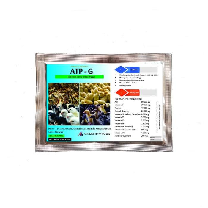 ATP G Vetachik ATP WSP Energetic Booster Veta-chiks DOC DOD DOQ 100g
