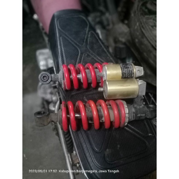 shock belakang ninja RR,original