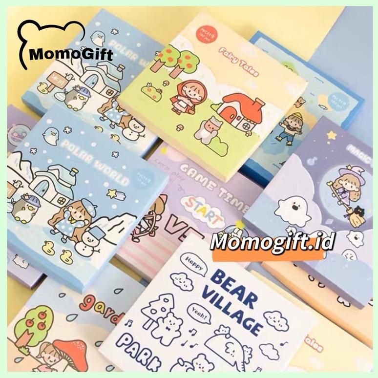 

Bayar Ditempat - Sticker 1 Box Sticker Aesthetic Dekor tumblr Isi 100 Lembar ..