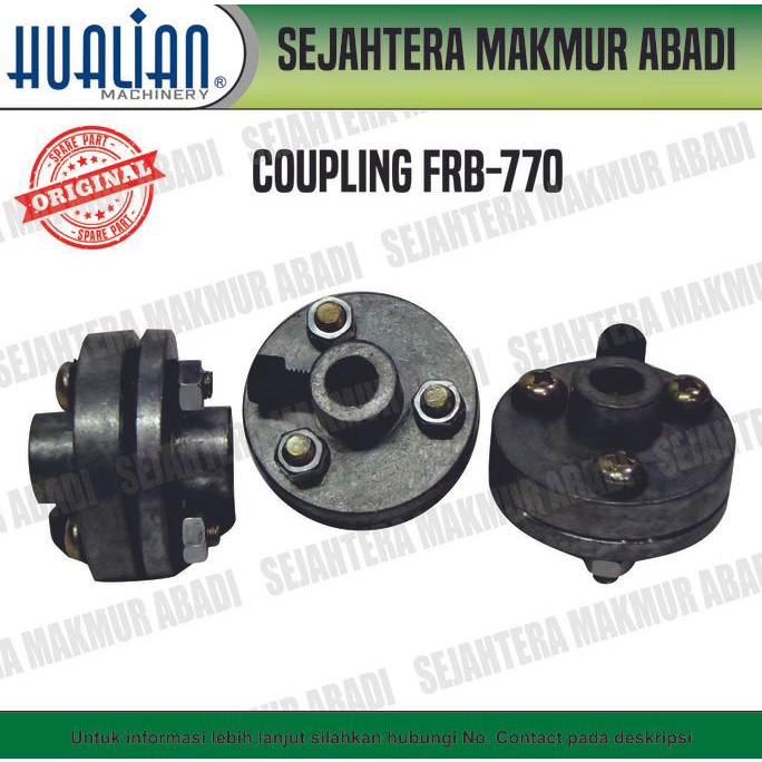 Coupling / Kopling Sambungan Motor Ke Gearbox FRB - 770 / FRM - 980