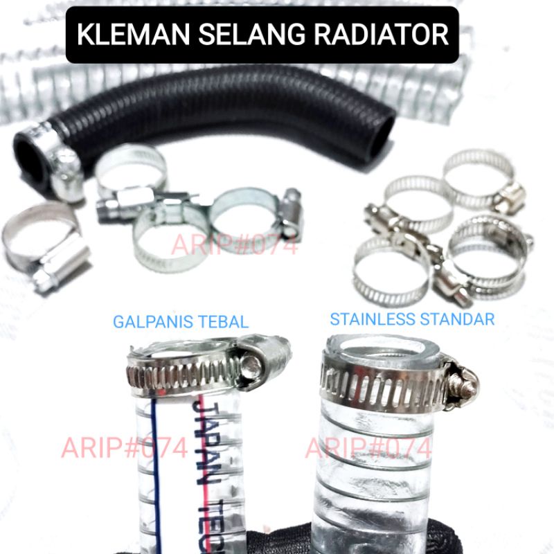 [PROMO] KLEMAN SELANG RADIATOR KLEM SELANG RADIATOR UNIVERSAL PNP NINJA R RR MX KING SATRIA FU INJEK